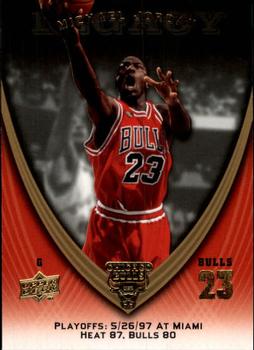 2008-09 Upper Deck Michael Jordan Legacy Collection #1081 Michael Jordan - Game 1081 Front