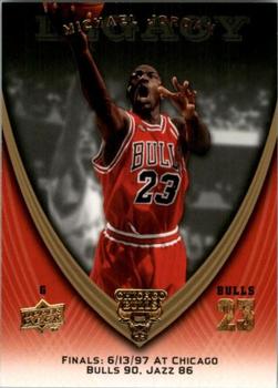 2008-09 Upper Deck Michael Jordan Legacy Collection #1088 Michael Jordan - Game 1088 Front