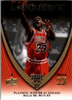 2008-09 Upper Deck Michael Jordan Legacy Collection #1089 Michael Jordan - Game 1089 Front