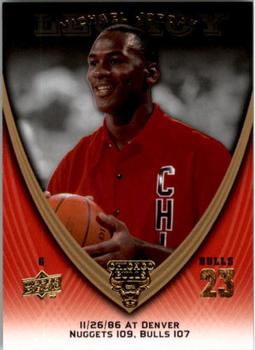 2008-09 Upper Deck Michael Jordan Legacy Collection #111 Michael Jordan - Game 111 Front