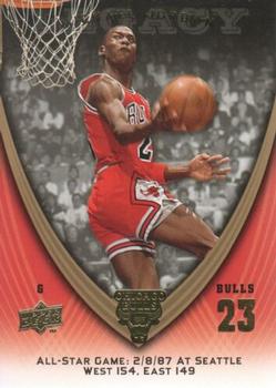 2008-09 Upper Deck Michael Jordan Legacy Collection #1112 Michael Jordan - Game 1112 Front