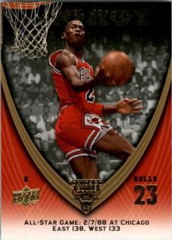 2008-09 Upper Deck Michael Jordan Legacy Collection #1113 Michael Jordan - Game 1113 Front
