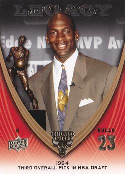2008-09 Upper Deck Michael Jordan Legacy Collection #1128 Michael Jordan - Game 1128 Front
