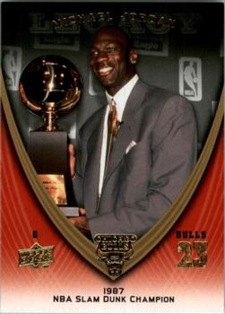 2008-09 Upper Deck Michael Jordan Legacy Collection #1133 Michael Jordan - Game 1133 Front