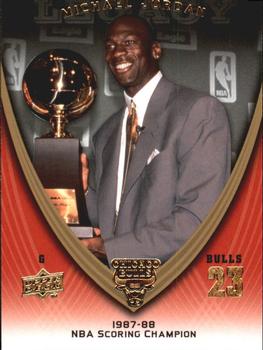 2008-09 Upper Deck Michael Jordan Legacy Collection #1136 Michael Jordan - Game 1136 Front