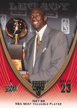 2008-09 Upper Deck Michael Jordan Legacy Collection #1139 Michael Jordan - Game 1139 Front