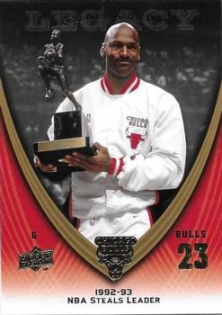 2008-09 Upper Deck Michael Jordan Legacy Collection #1151 Michael Jordan - Game 1151 Front