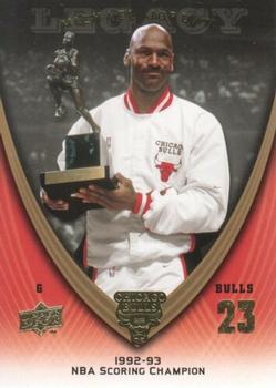 2008-09 Upper Deck Michael Jordan Legacy Collection #1152 Michael Jordan - Game 1152 Front