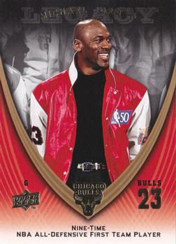 2008-09 Upper Deck Michael Jordan Legacy Collection #1165 Michael Jordan - Game 1165 Front