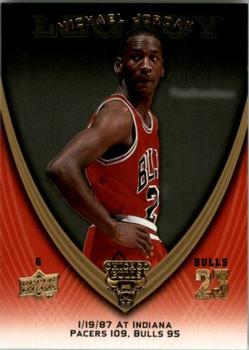 2008-09 Upper Deck Michael Jordan Legacy Collection #136 Michael Jordan - Game 136 Front