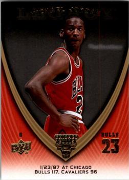 2008-09 Upper Deck Michael Jordan Legacy Collection #138 Michael Jordan - Game 138 Front