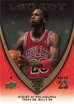 2008-09 Upper Deck Michael Jordan Legacy Collection #178 Michael Jordan - Game 178 Front