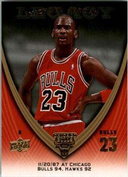 2008-09 Upper Deck Michael Jordan Legacy Collection #190 Michael Jordan - Game 190 Front