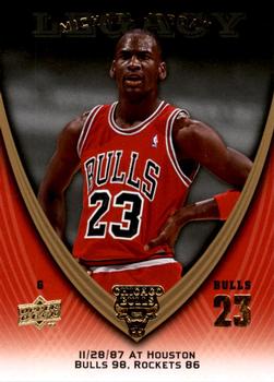 2008-09 Upper Deck Michael Jordan Legacy Collection #195 Michael Jordan - Game 195 Front