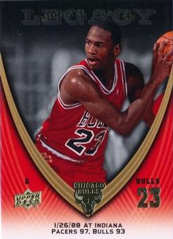 2008-09 Upper Deck Michael Jordan Legacy Collection #221 Michael Jordan - Game 221 Front