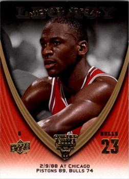 2008-09 Upper Deck Michael Jordan Legacy Collection #228 Michael Jordan - Game 228 Front