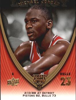 2008-09 Upper Deck Michael Jordan Legacy Collection #231 Michael Jordan - Game 231 Front