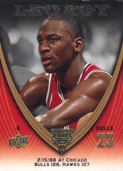 2008-09 Upper Deck Michael Jordan Legacy Collection #232 Michael Jordan - Game 232 Front