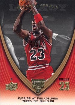 2008-09 Upper Deck Michael Jordan Legacy Collection #238 Michael Jordan - Game 238 Front