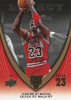 2008-09 Upper Deck Michael Jordan Legacy Collection #247 Michael Jordan - Game 247 Front