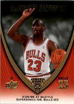 2008-09 Upper Deck Michael Jordan Legacy Collection #251 Michael Jordan - Game 251 Front