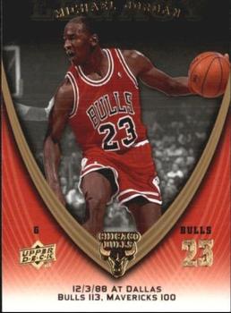 2008-09 Upper Deck Michael Jordan Legacy Collection #279 Michael Jordan - Game 279 Front