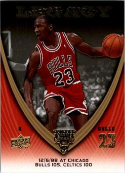 2008-09 Upper Deck Michael Jordan Legacy Collection #280 Michael Jordan - Game 280 Front