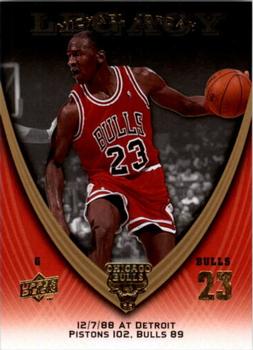 2008-09 Upper Deck Michael Jordan Legacy Collection #281 Michael Jordan - Game 281 Front