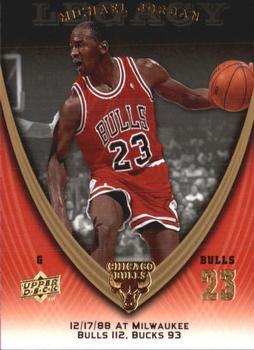 2008-09 Upper Deck Michael Jordan Legacy Collection #286 Michael Jordan - Game 286 Front