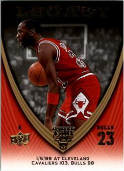 2008-09 Upper Deck Michael Jordan Legacy Collection #293 Michael Jordan - Game 293 Front