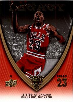 2008-09 Upper Deck Michael Jordan Legacy Collection #319 Michael Jordan - Game 319 Front
