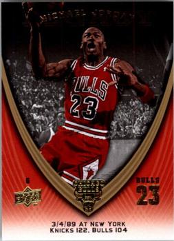 2008-09 Upper Deck Michael Jordan Legacy Collection #320 Michael Jordan - Game 320 Front