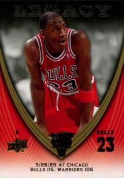 2008-09 Upper Deck Michael Jordan Legacy Collection #331 Michael Jordan - Game 331 Front