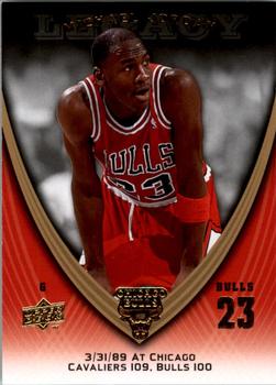 2008-09 Upper Deck Michael Jordan Legacy Collection #333 Michael Jordan - Game 333 Front