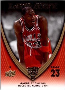 2008-09 Upper Deck Michael Jordan Legacy Collection #335 Michael Jordan - Game 335 Front