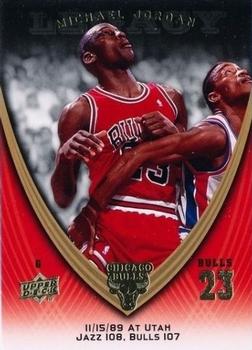 2008-09 Upper Deck Michael Jordan Legacy Collection #353 Michael Jordan - Game 353 Front