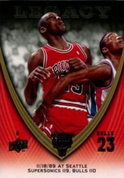 2008-09 Upper Deck Michael Jordan Legacy Collection #354 Michael Jordan - Game 354 Front
