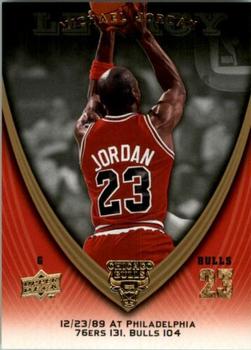 2008-09 Upper Deck Michael Jordan Legacy Collection #370 Michael Jordan - Game 370 Front
