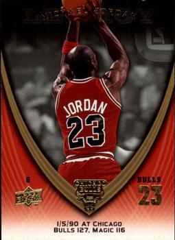 2008-09 Upper Deck Michael Jordan Legacy Collection #375 Michael Jordan - Game 375 Front