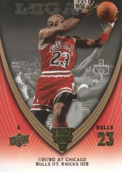 2008-09 Upper Deck Michael Jordan Legacy Collection #384 Michael Jordan - Game 384 Front