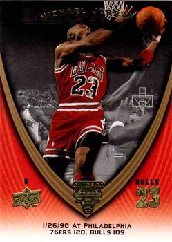 2008-09 Upper Deck Michael Jordan Legacy Collection #386 Michael Jordan - Game 386 Front