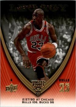 2008-09 Upper Deck Michael Jordan Legacy Collection #400 Michael Jordan - Game 400 Front