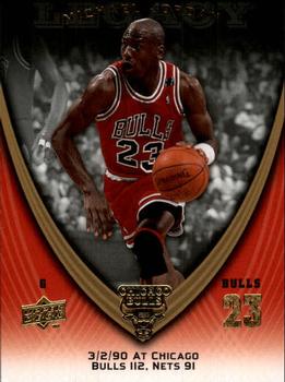 2008-09 Upper Deck Michael Jordan Legacy Collection #401 Michael Jordan - Game 401 Front