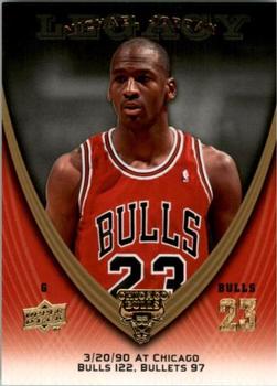 2008-09 Upper Deck Michael Jordan Legacy Collection #409 Michael Jordan - Game 409 Front