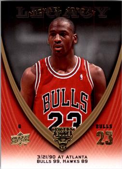 2008-09 Upper Deck Michael Jordan Legacy Collection #410 Michael Jordan - Game 410 Front