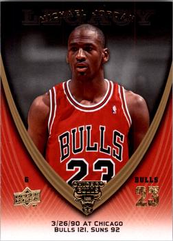 2008-09 Upper Deck Michael Jordan Legacy Collection #413 Michael Jordan - Game 413 Front