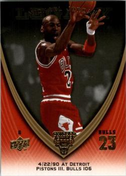 2008-09 Upper Deck Michael Jordan Legacy Collection #427 Michael Jordan - Game 427 Front