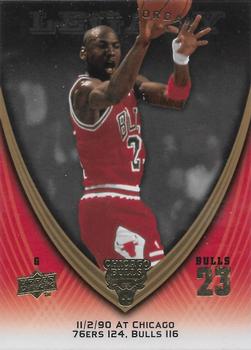 2008-09 Upper Deck Michael Jordan Legacy Collection #428 Michael Jordan - Game 428 Front