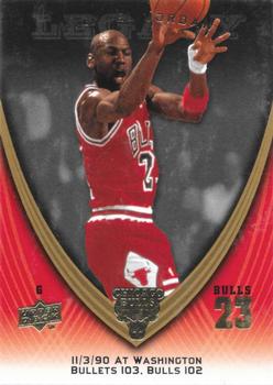 2008-09 Upper Deck Michael Jordan Legacy Collection #429 Michael Jordan - Game 429 Front