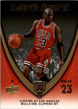 2008-09 Upper Deck Michael Jordan Legacy Collection #439 Michael Jordan - Game 439 Front